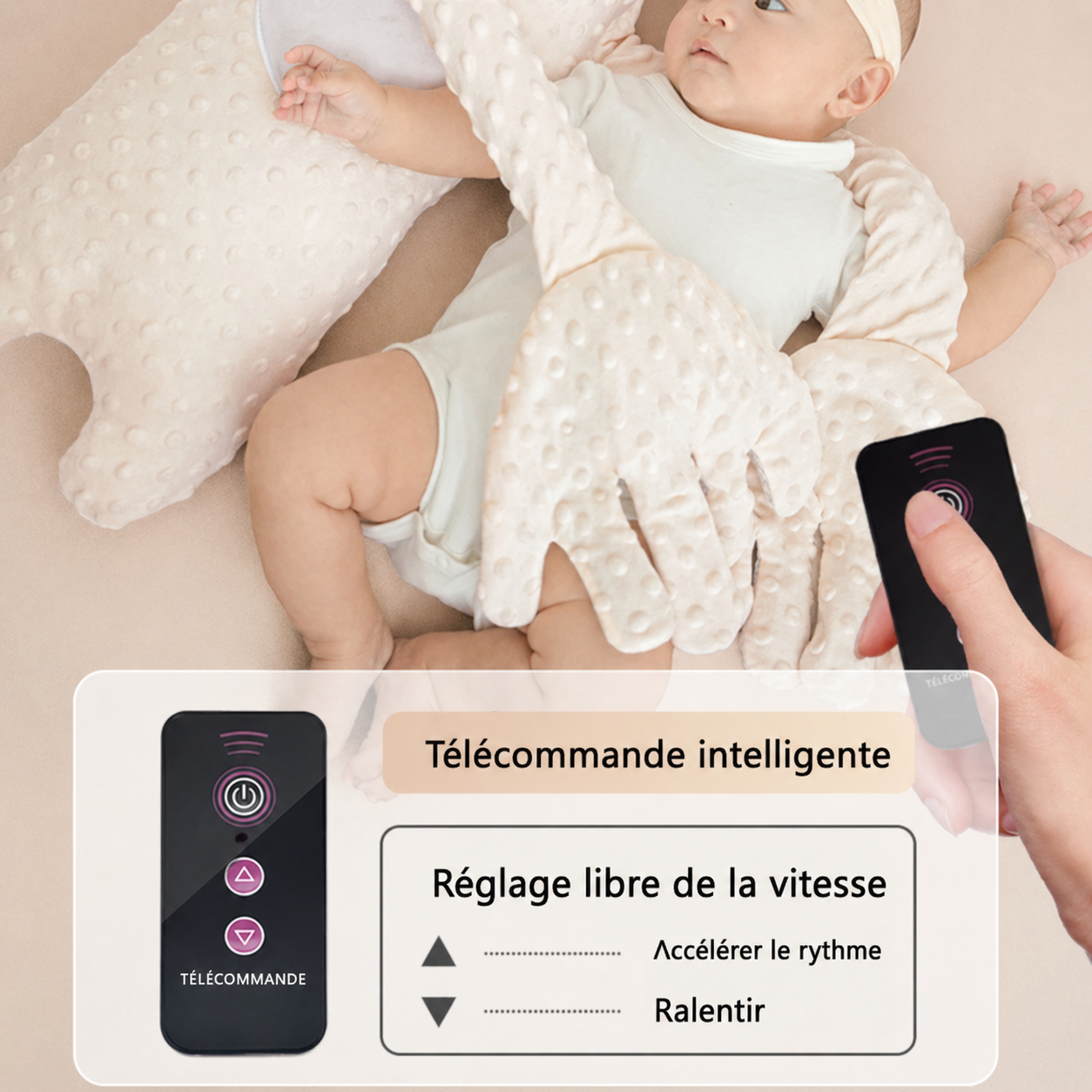 Soothing Rhythmic Tapping Bear – Gentleness and Comfort for Baby's Sleep