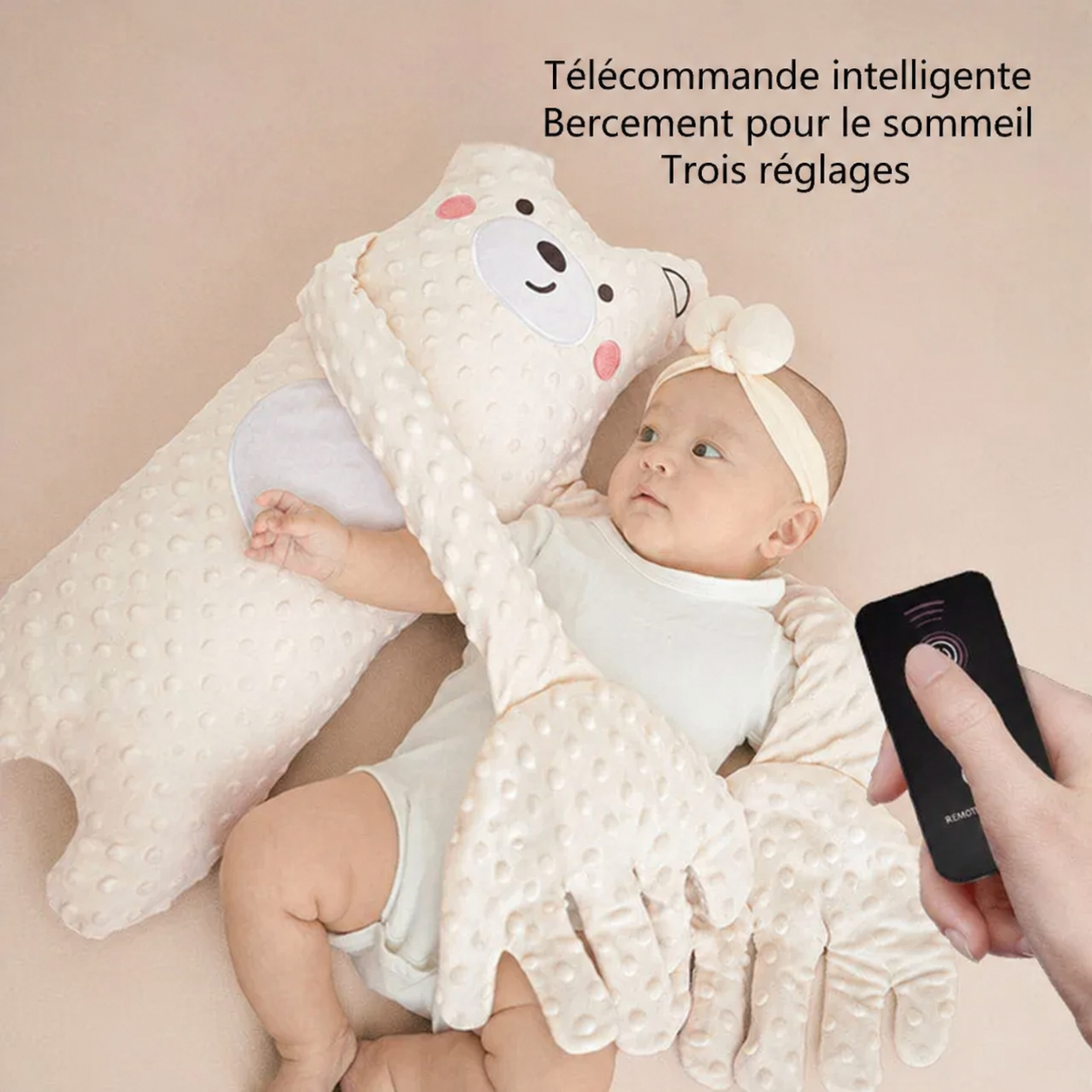 Soothing Rhythmic Tapping Bear – Gentleness and Comfort for Baby's Sleep
